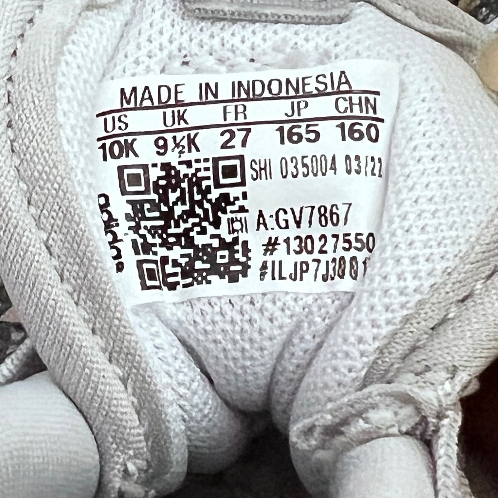 Adidas Racer TR 2.0 I Toddler Sneakers Girls Grey Pink GV7867 Size 10K Shoes New - Picture 9 of 11